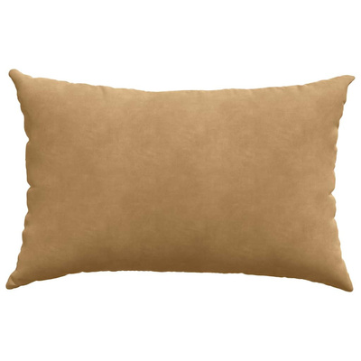 Poduszki na sofę 2 pcs Brązowy 60 x 40 cm Tkanina sztruksowa