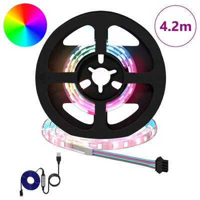 Taśma LED 12 pcs Czarny i przezroczysty 350 mm Miedź i plastik