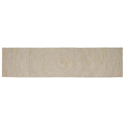 Dywany pokojowe Naturalne i białe 80 x 400 cm Juta