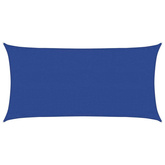 Żagiel przeciwsłoneczny, 160 g/m?, niebieski, 3x6 m, HDPE