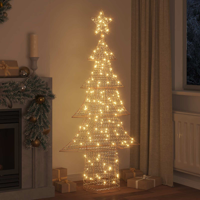 Choinka z 240 diodami LED Ciepła biel 181 cm PET
