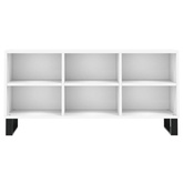 vidaXL Szafka pod TV, biała, 103,5x30x50 cm, materiał drewnopochodny