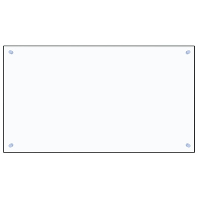 Panel ochronny do kuchni, przezroczysty, 90x50 cm, szkło