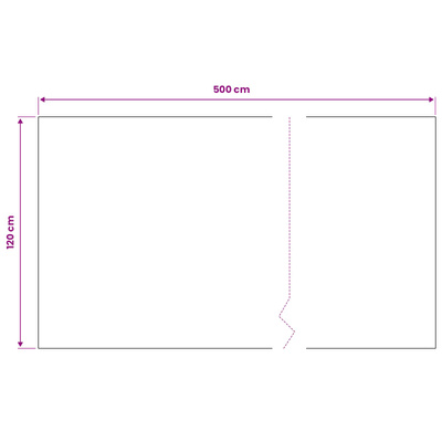 Maty podłogowe Czarny 1,2 x 5 m Guma