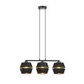 Lampa wisząca  PIANO 3 BLACK/GOLD
