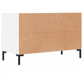 vidaXL Szafka pod TV, biała, 80x36x50 cm, materiał drewnopochodny wariant 7