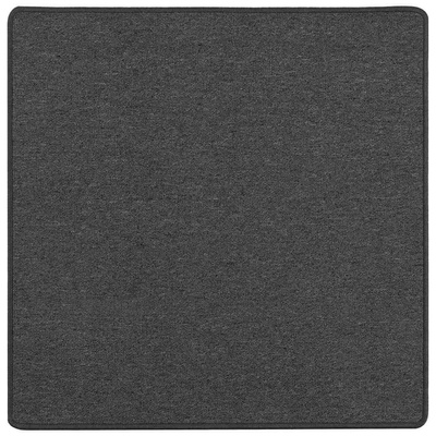 Chodnik dywanowy Ciemnoszary 100 x 100 cm 100% polipropylen