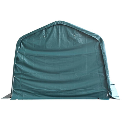 Namiot dla bydła, PVC 550 g/m?, 3,3 x 6,4 m, ciemnozielony