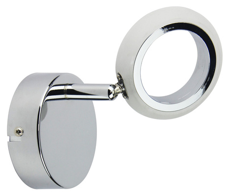 Lampa ścienna kinkiet 1X4W LED 3000K chrom AURELION 91-65247