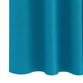 Firany blackout z kółkami 2 pcs Turkusowy 140 x 140 cm