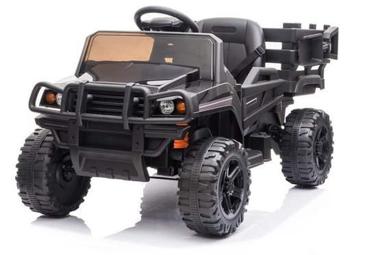 Auto na akumulator BDM0926 Dla Dzieci Światła LED MP3 Pilot Czarne