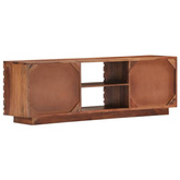 vidaXL Szafka pod TV, 120x30x40 cm, lite drewno sheesham model standard