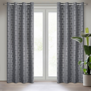 Zasłona Kaja grafitowa 135x250