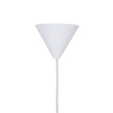Lampa wisząca owalna biała 1xE27 Oss Ledea 50101184