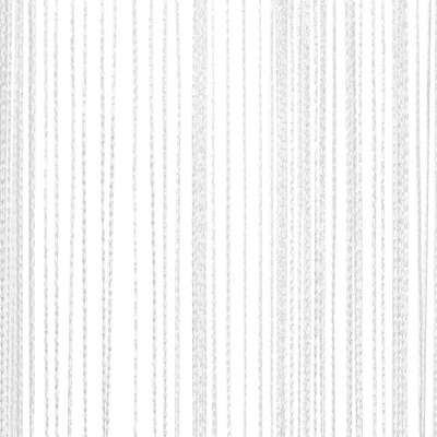 Zasłony sznurkowe, 2 sztuki, 140 x 250 cm, białe