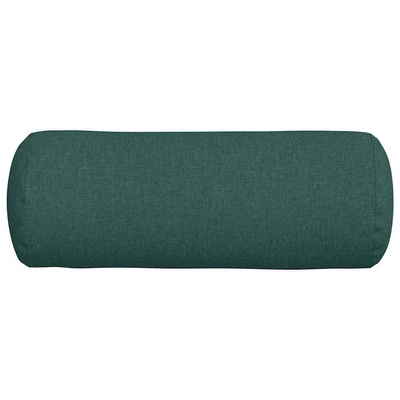 Poduszki Wałkowe 2 pcs Ciemna zieleń ? 25 x 70 cm tkanina
