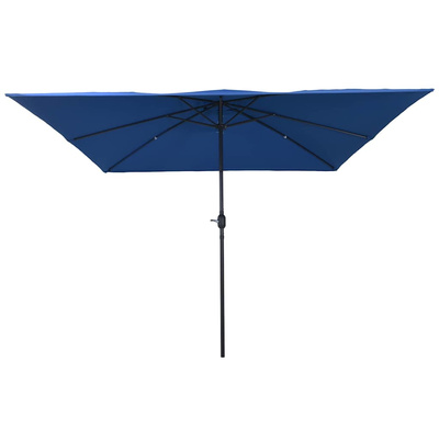 Parasolka ogrodowa 295 x 295 x 245 cm Poliester i Stal