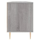 vidaXL Szafka pod TV, szary dąb sonoma, 150x30x44,5 cm