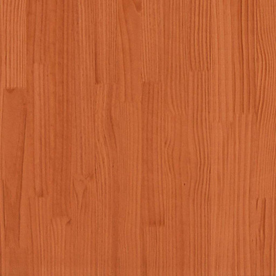 Ramka łóżka Woskowy Brąz 200 x 200 cm Lite drewno sosnowe