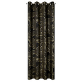 Zasłona Kiara czarna 140x250