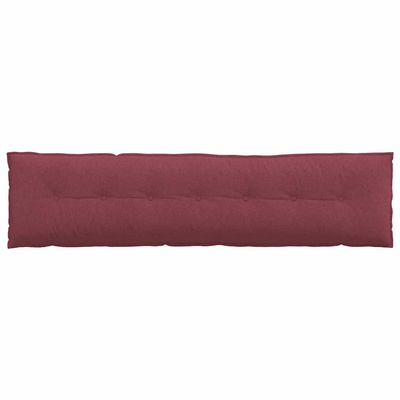 Poduszka na plecy Czerwone wino 200 x 19 x 50 cm tkanina