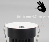 ULTRA LOW UGR PINHOLE DOWNLIGHT ULDL367- Biała