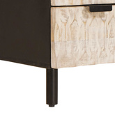Highboard Wykończenie w kolorze białego prania 60 x 33 x 100 cm