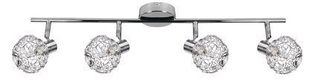 Lampa ścienna listwa 4W40W G9 chrom COLLAR 94-13743
