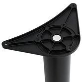 4 Nogi do stołu z regulacją wysokości Czarne 870 mm