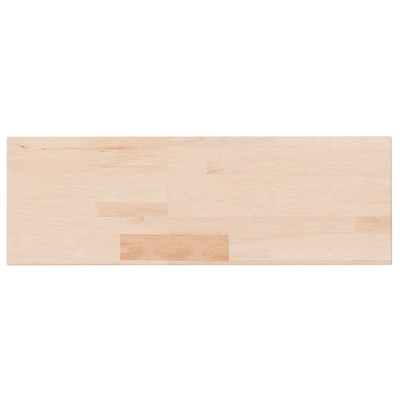 Półka, 60x20x2,5 cm, surowe lite drewno dębowe