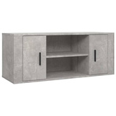 vidaXL Szafka pod TV, szarość betonu, 100x35x40 cm
