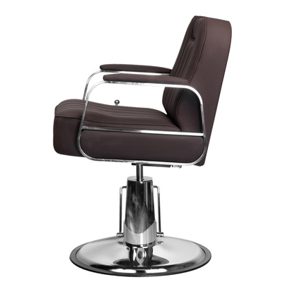 Gabbiano fotel barberski Rufo brązowy 125393