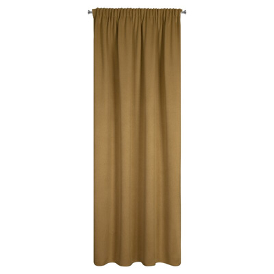 Zasłona Carlo miodowa 130x300