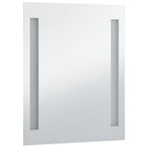 vidaXL Ścienne lustro łazienkowe z LED, 60 x 80 cm wariant 4