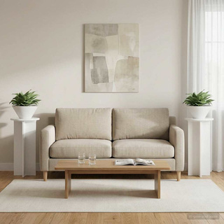 Stojak na rośliny 2 pcs Biały wysoki połysk 29,5 x 29,5 x 60 cm