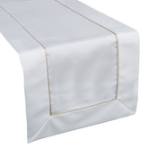 Bieżnik Madele biały 40x180