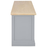 vidaXL Szafka pod TV, szara, 120 x 30 x 40 cm, drewniana