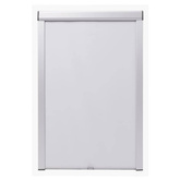 vidaXL Roleta zaciemniająca, biała, UK08