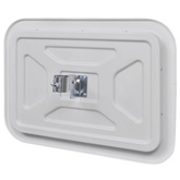 Convex lustro drogowe prostokątne 40 x 60 cm z odblaskową ramą