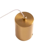 Lampa wisząca Abigali Cilinder 2  16W WW, złoty