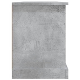 vidaXL Szafka pod TV, szarość betonu, 99,5x35,5x48 cm