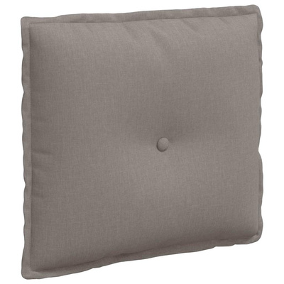 Poduszka na plecy Ciemnoszary 50 x 19 x 45 cm tkanina