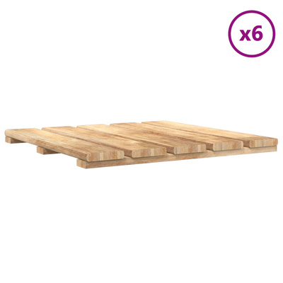 Płytka Tarasowa 6 pcs Brązowy 50 x 50 cm