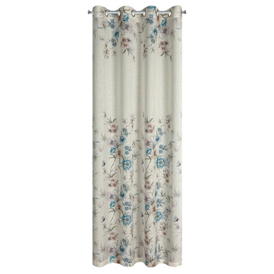 Zasłona Ivy naturalna 140x250