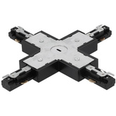 Łącznik X do szyny MEVA PRO X Connector Black, czarny EDO777528 EDO Solutions