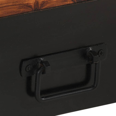 vidaXL Szafka pod TV, 120 x 30 x 40 cm, lite drewno sheesham