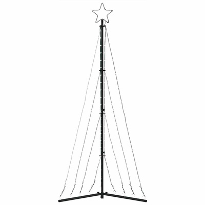 Choinka LED 339 LED Zimna biel 187 cm