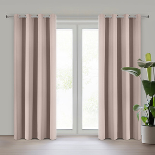 Zasłona Logan pudrowy róż 135x250