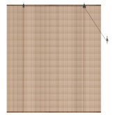 Roleta brązowy 130 x 160 cm Bambus