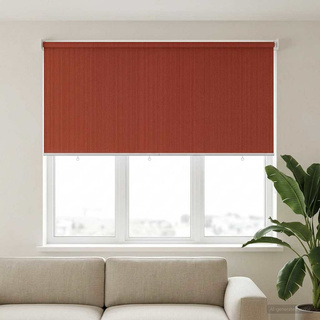 Roleta zewnętrzna 90% blokada UV Terakota 180 x 140 cm HDPE